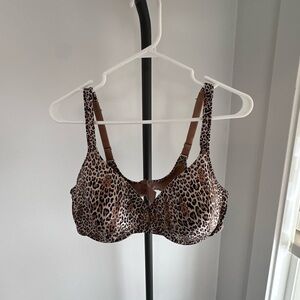Leopard Print Women's Bra Full Coverage